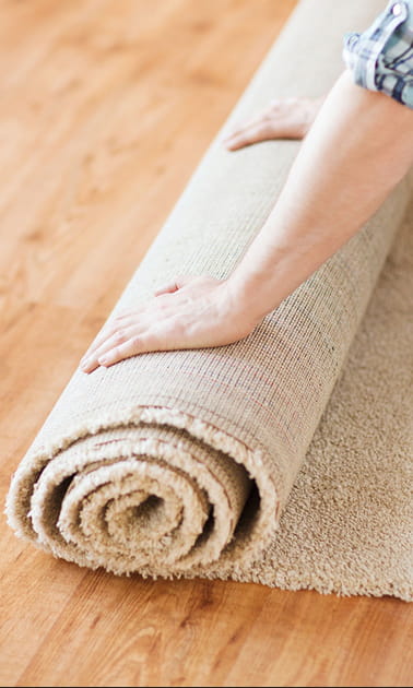 Mettre un tapis