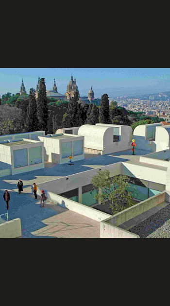 La Fondation Joan Mir&oacute;, Barcelone