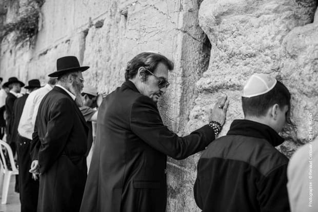 Johnny au Mur des Lamentations