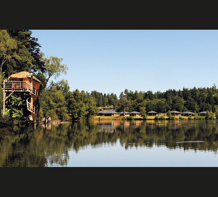 Une cabane perch&eacute;e en Corr&egrave;ze