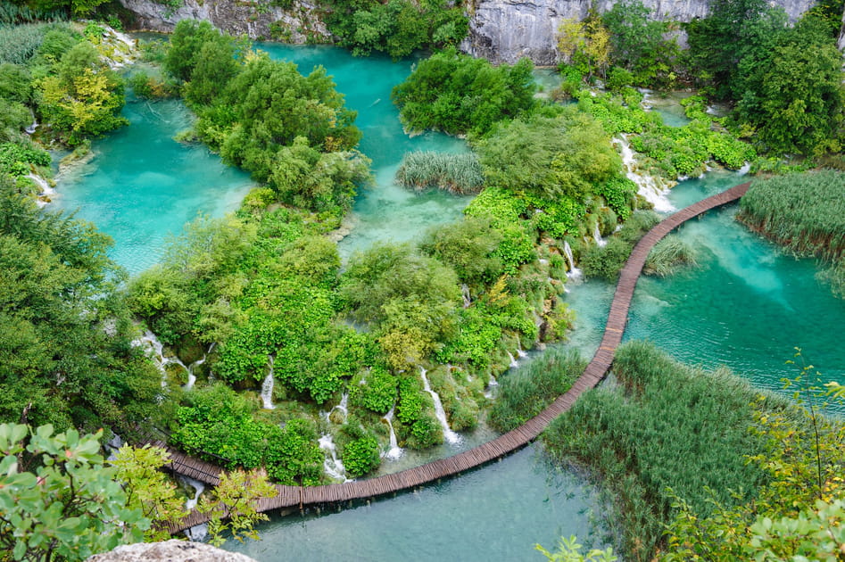 Les lacs de Plitvice, en Croatie