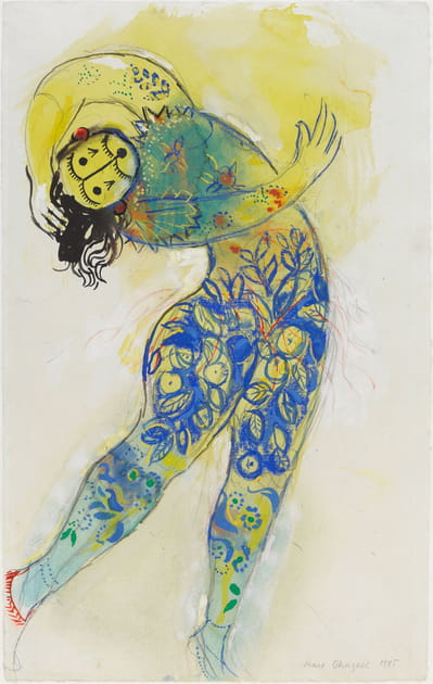 Chagall &agrave; l'&oelig;uvre Dessins, c&eacute;ramiques et sculptures 1945-1970&nbsp;au Centre Pompidou &agrave; Paris