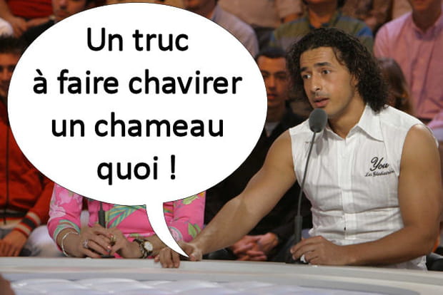 Un chameau à la mer !