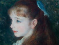 Renoir et la petite fille au ruban bleu