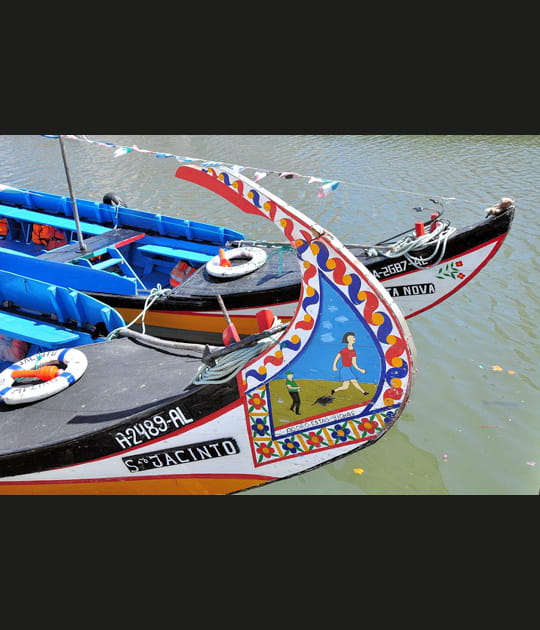 Barques au Portugal