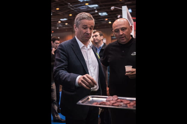 Nicolas Dupont-Aignan gourmand