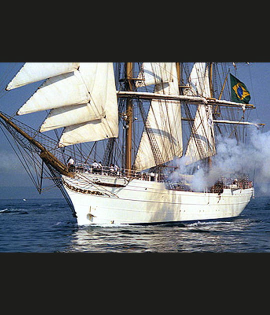 Cisne Branco, le grand voilier br&eacute;silien