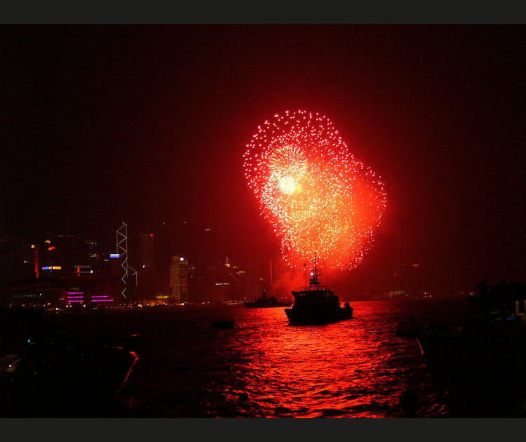 Victoria harbour, Hong-Kong