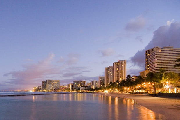 Hawaii et ses vagues