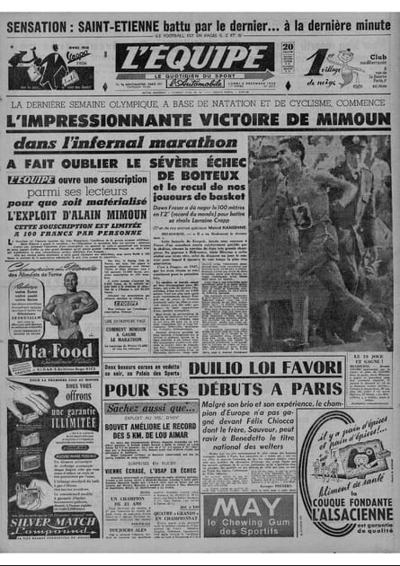 JO de 1956 : &quot;L'impressionnante victoire de Mimoun&quot;