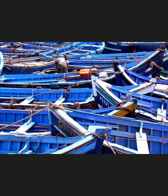 Essaouira en bleu