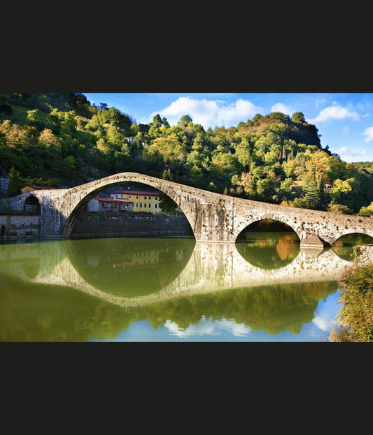 Le pont du Diable &agrave; Garfagnana