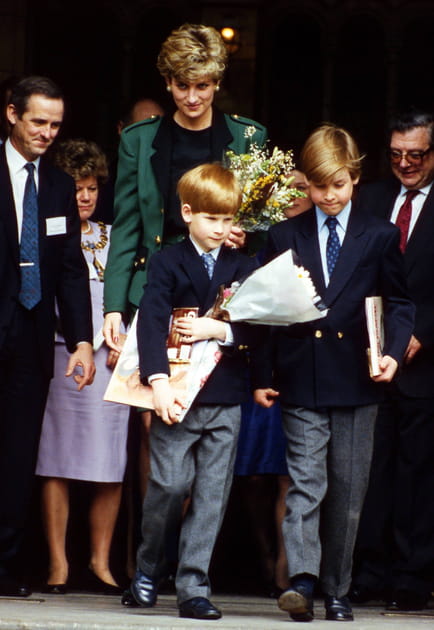 Un &quot;code secret&quot; lie les princes Harry et William &agrave; leur m&egrave;re