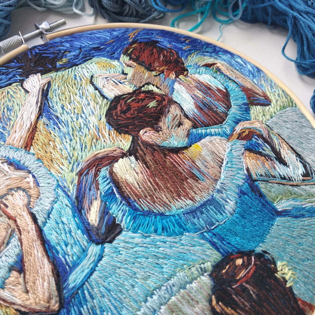 Broderie magique
