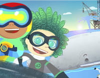 Météo Heroes : Un plongeon dangereux