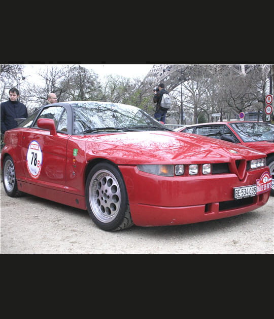 Alfa-Romeo SZ, il mostro