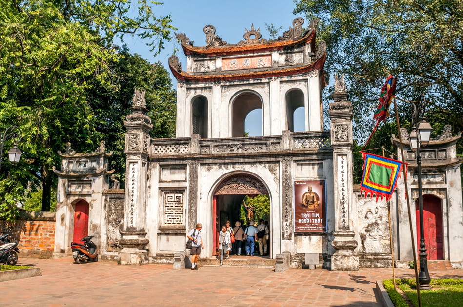 Le temple de la litt&eacute;rature &agrave; Hano&iuml;