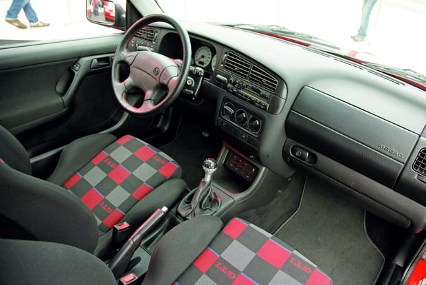 L'intérieur de la GTI MK3