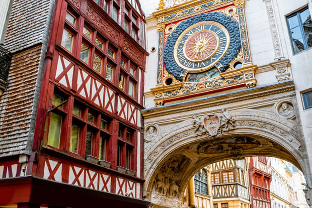 Le Gros-Horloge, monument emblématique de Rouen