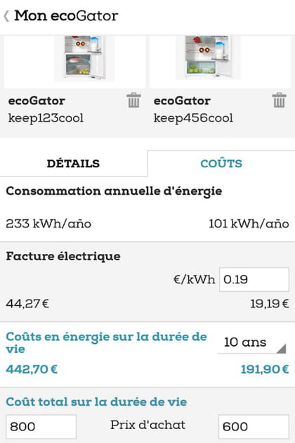 ecoGator&nbsp;: &eacute;valuer un appareil avant de l'acheter