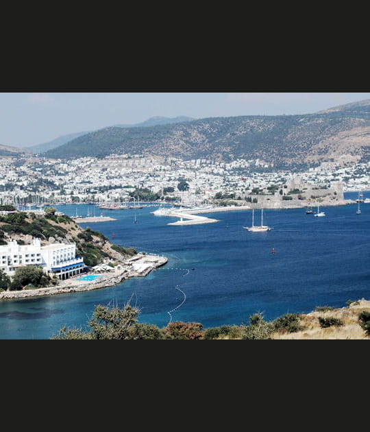 Baie de Bodrum en Turquie