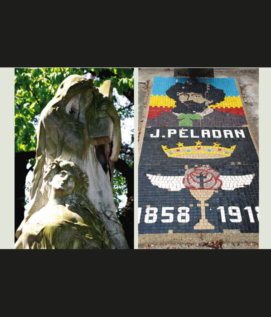 Le verdoyant cimeti&egrave;re des Batignolles