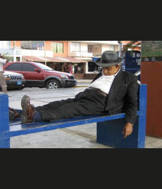 Sieste bancale