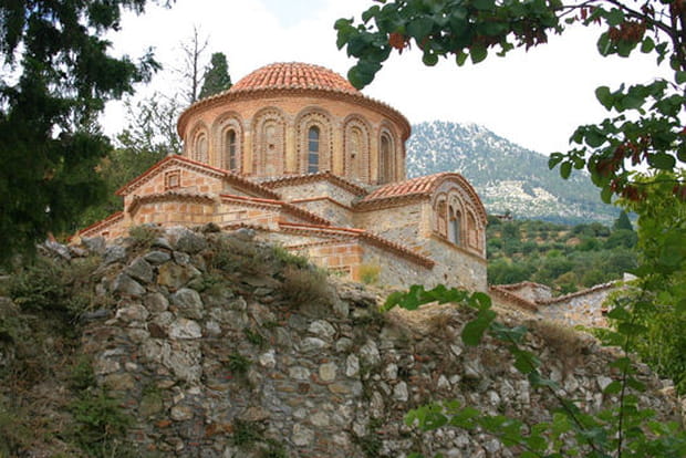 La cité de Mistra en Grèce