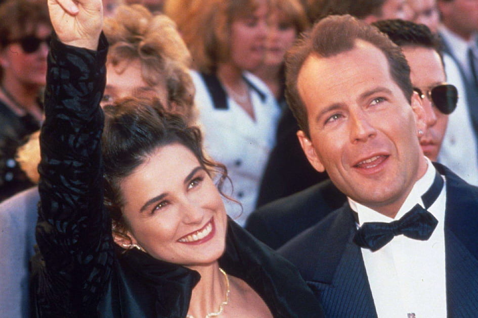 Bruce Willis et Demi Moore, un mariage glamour