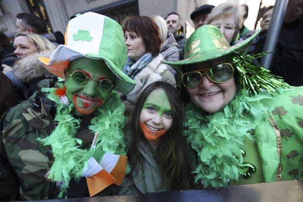 Saint-Patrick en famille