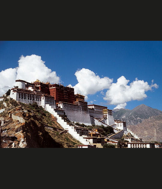 Palais du Potala, &agrave; Lhassa