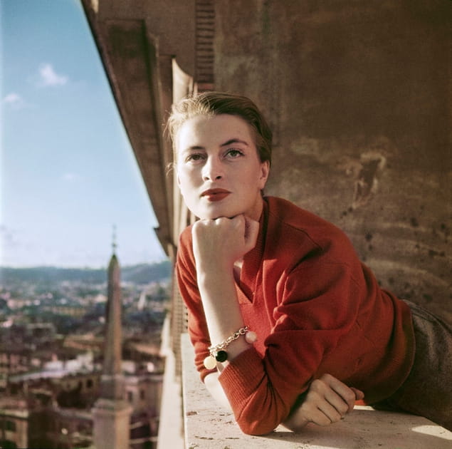 Capucine, mannequin et actrice fran&ccedil;aise