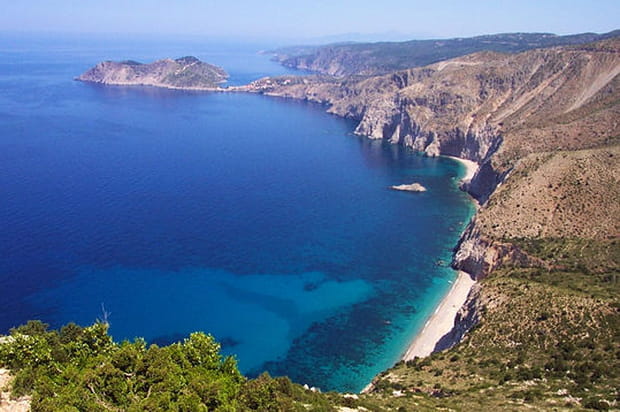 La côte de Céphalonie