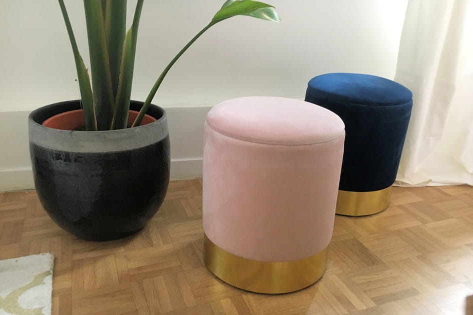 Poufs pr&eacute;cieux