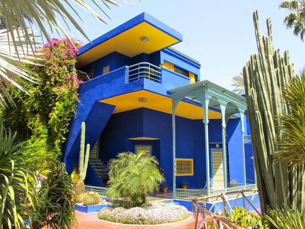 Les jardins de Majorelle au Maroc