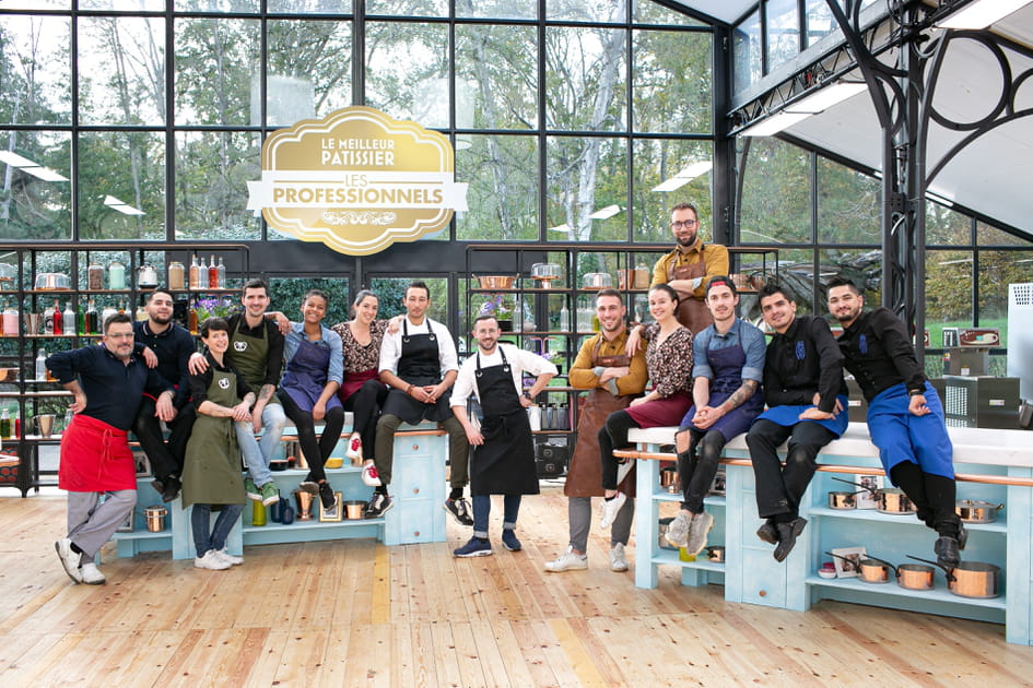 Les candidats du meilleur p&acirc;tissier - les professionnels 2021