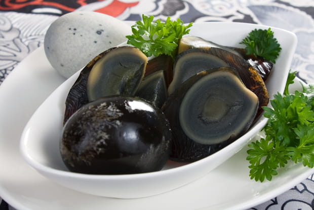 L'oeuf de cent ans en Chine