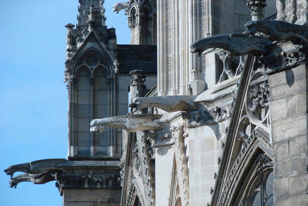 Les gargouilles de Notre-Dame pour faire fuir les esprits malins