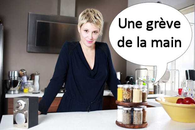 Maïtena Biraben : une grève de la main