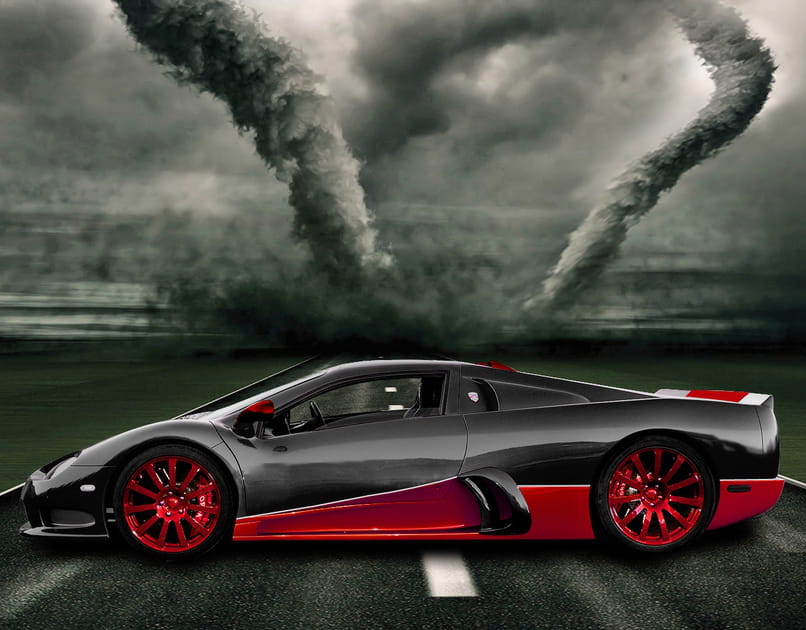 SSC Ultimate Aero&nbsp;: 414&nbsp;km/h