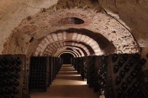 Les caves, avenue de Champagne, Epernay