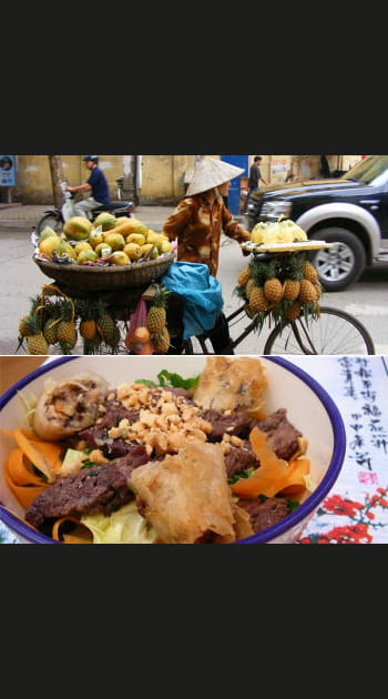 Les plats &eacute;pic&eacute;s d'Hanoi