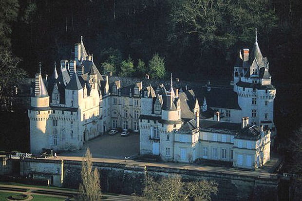 Survol des châteaux de la Loire