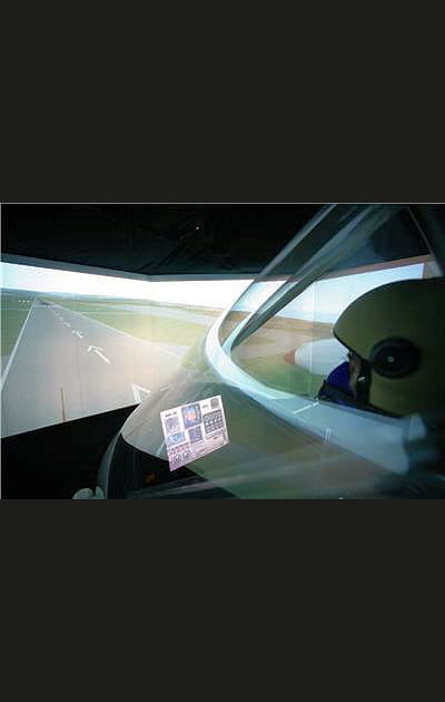 Vols d'essais via un simulateur