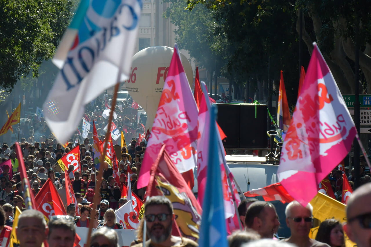 CARTE. Manifestations de 2Â octobreÂ : OÃ¹ sont les cortÃ¨ges Ã  Paris et dans toute la...
