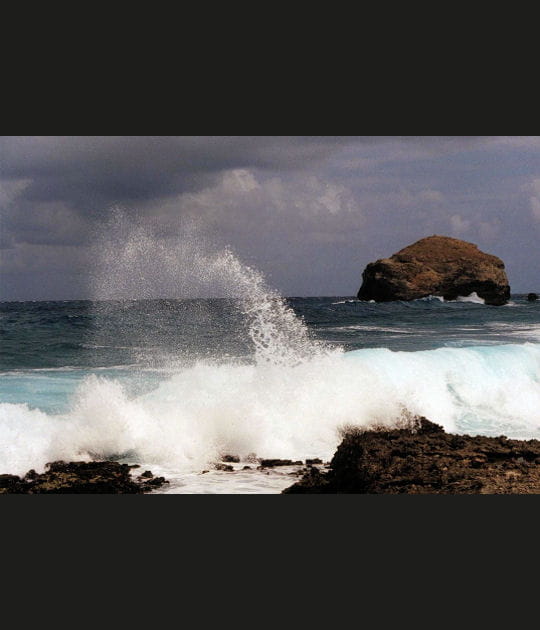Pointe des ch&acirc;teaux, Guadeloupe