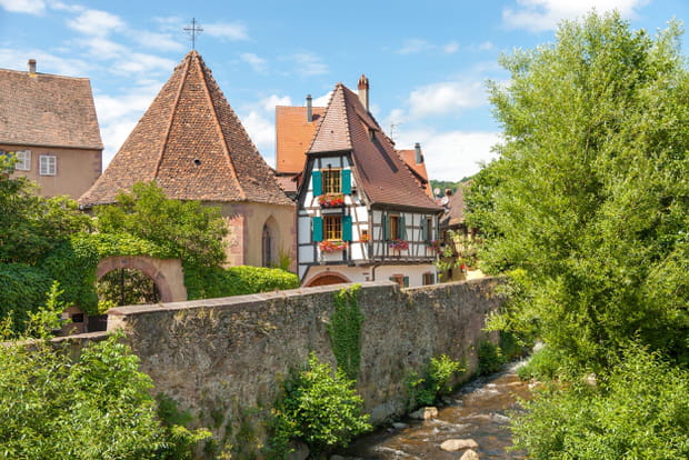 Kaysersberg, un village alsacien de carte postale