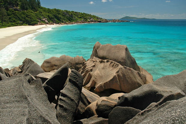 La plage de l'anse Georgette de Praslin