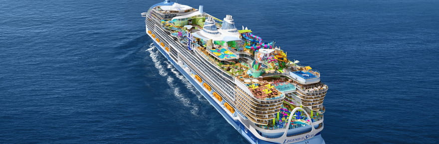 Le plus grand bateau de croisi&egrave;re au monde touche l'eau pour la premi&egrave;re fois, cette &quot;ville flottante&quot; de 7&nbsp;600&nbsp;passagers est pr&ecirc;te pour 2026
