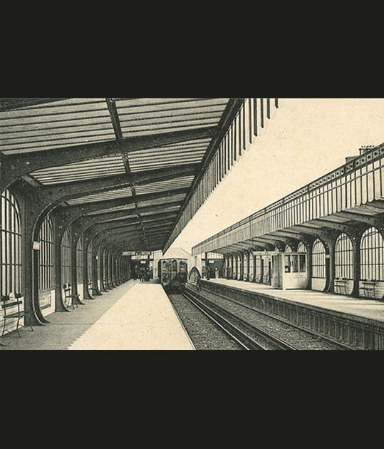 La station gare d'Allemagne